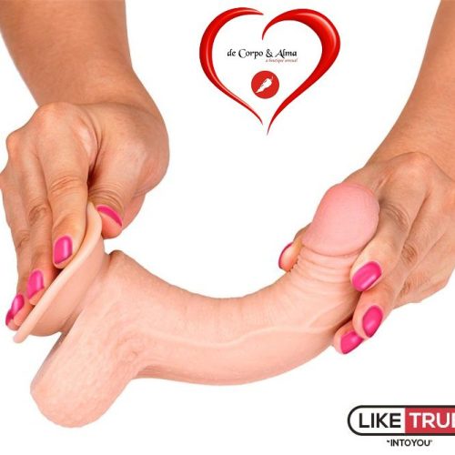 LIKE TRUE® – SLIDY REALISTIC COCK (white) - Image 5