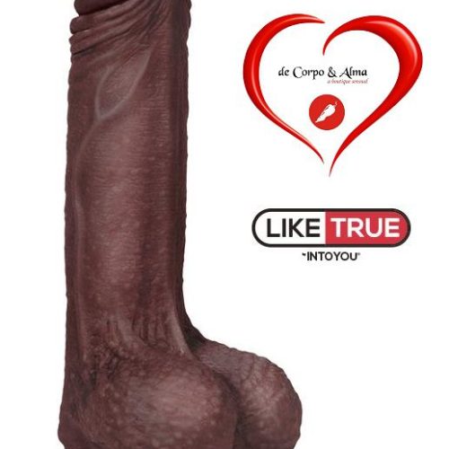 LIKE TRUE® – SLIDY REALISTIC COCK (black) - Image 5