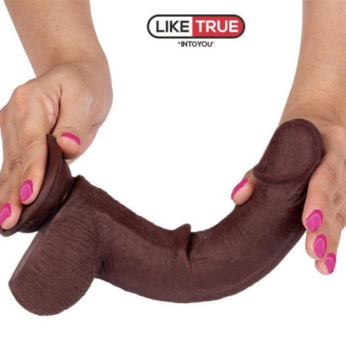 LIKE TRUE® – SLIDY REALISTIC COCK (black) - Image 4