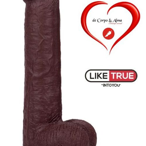 LIKE TRUE® – SLIDY REALISTIC COCK (black) - Image 6