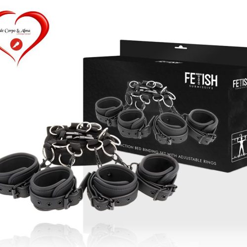 FETISH SUBMISSIVE® – LUXURY BED BINDING SET - Image 2