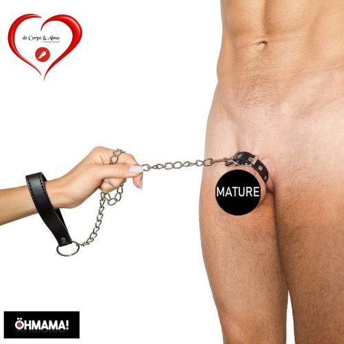 ÖHMAMA!® – PENIS COLLAR WITH LEASH - Image 1