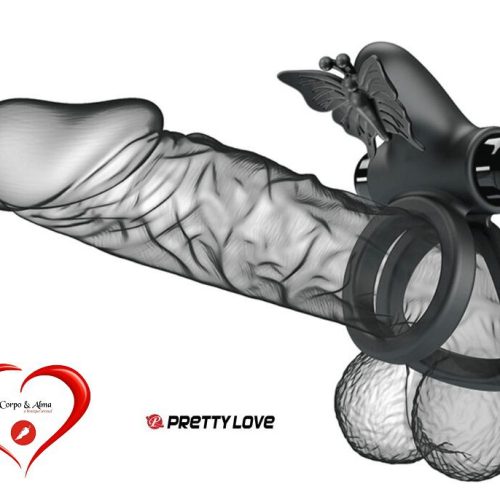 PRETTY LOVE® – PASSIONATE DOUBLE VIBRATING RING - Image 1