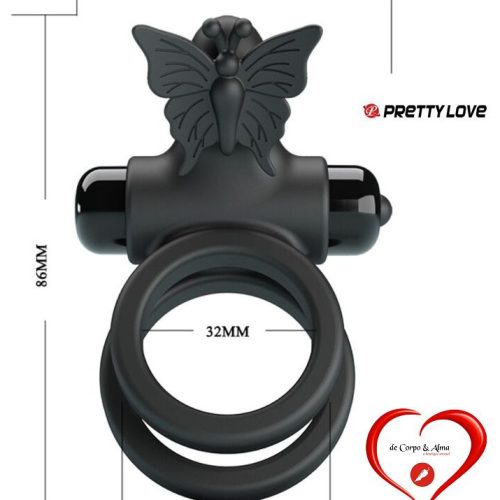 PRETTY LOVE® – PASSIONATE DOUBLE VIBRATING RING - Image 9