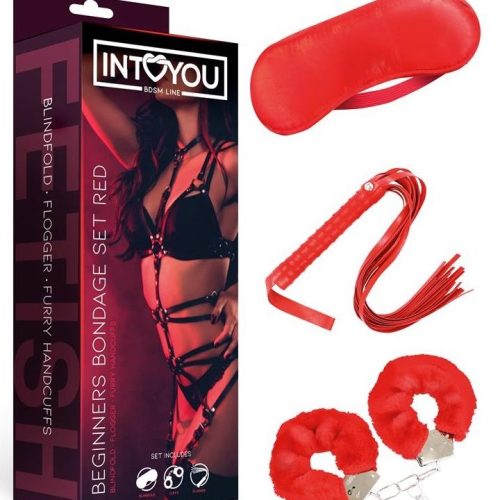 INTOYOU® – BONDAGE 3-SET (red edition) - Image 1