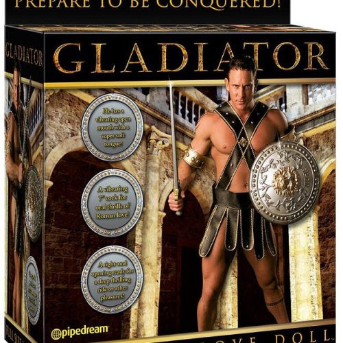 PIPEDREAM® – GLADIATOR VIBRATING LOVE DOLL - Image 1