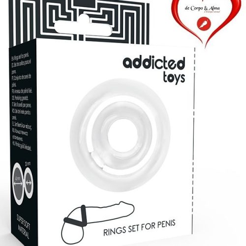 ADDICTED TOYS® – POTENZ DOUBLE PENIS RING - Image 1