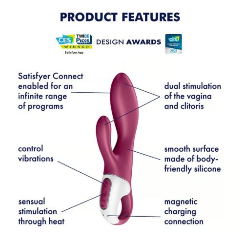 SATISFYER® – HEATED AFFAIR BUNNY VIBE - Image 5