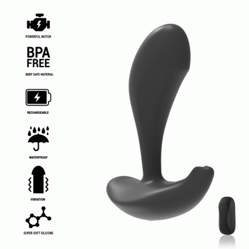 BLACK&SILVER® – DWAYNE RC ANAL PLUG - Image 1