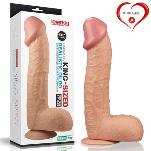 LOVETOY® – KING-SIZE REALISTIC DILDO - Image 1