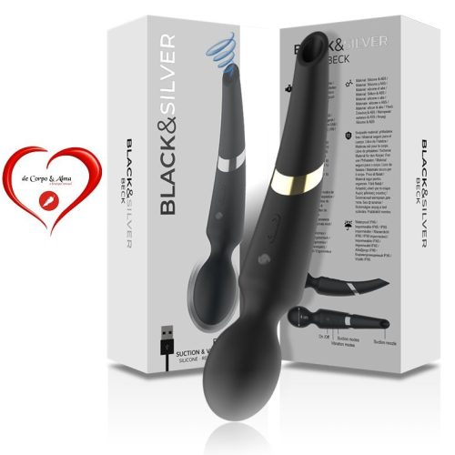 BLACK & SILVER® – BECK SUCTION MASSAGE WAND - Image 6