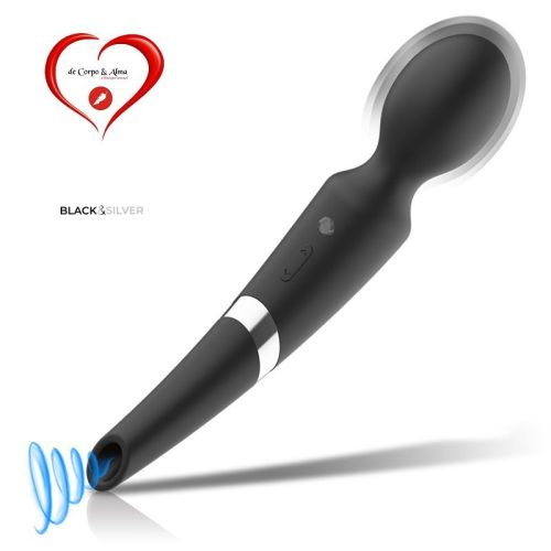 BLACK & SILVER® – BECK SUCTION MASSAGE WAND - Image 2