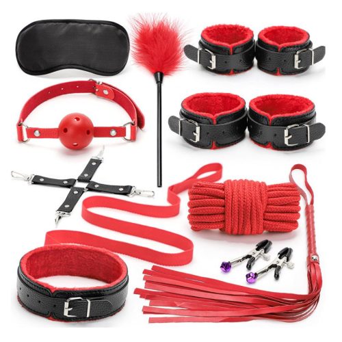 FETISH FEVER® – DELUX BONDAGE PLAY SET (10pcs) - Image 1