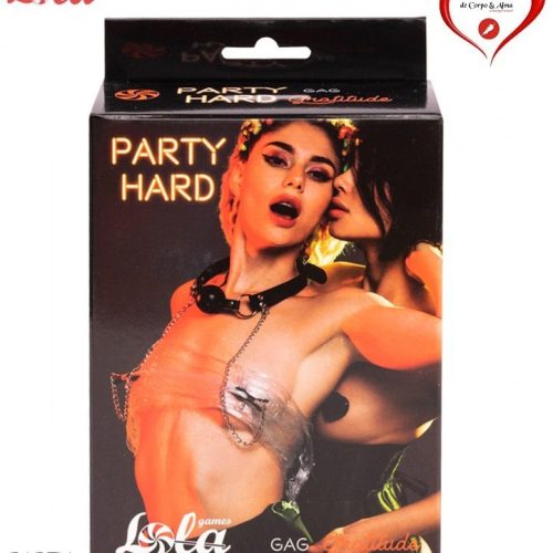 LOLA® – PARTY HARD BALL GAG w/ NIPPLE CLAMPS - Image 2