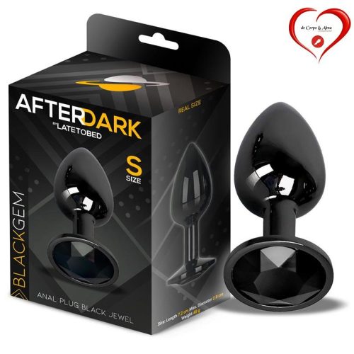 AFTERDARK® – ANAL PLUG BLACK GEM - Image 1