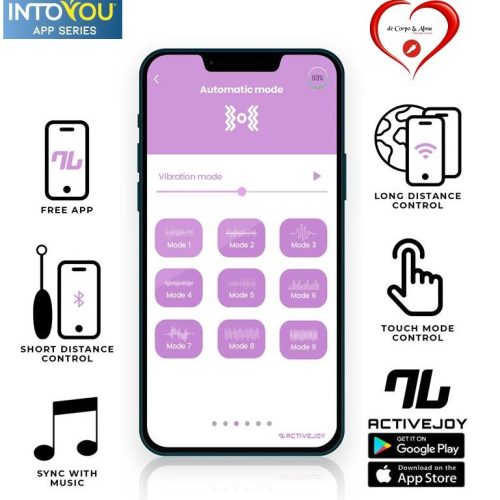 INTOYOU® – VIBRATING EGG w/ RC APP - Image 3