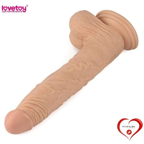 LOVETOY® – REAL EXTREME DILDO (9,5"white) - Image 3