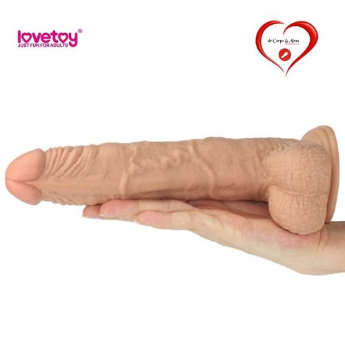 LOVETOY® – REAL EXTREME DILDO (9,5"white) - Image 5