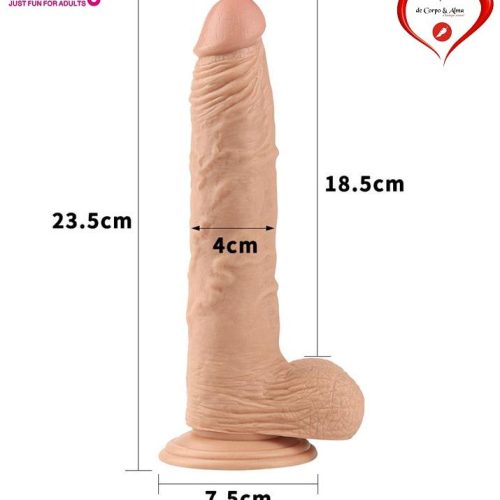 LOVETOY® – REAL EXTREME DILDO (9,5"white) - Image 7