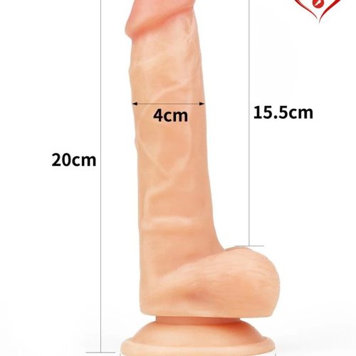 LOVETOY® – THE ULTRA SOFT DUDE (8"white) - Image 8