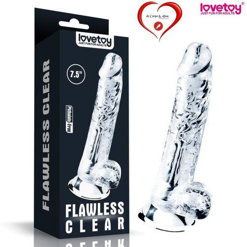 LOVETOY® – FLAWLESS CLEAR DILDO - Image 1