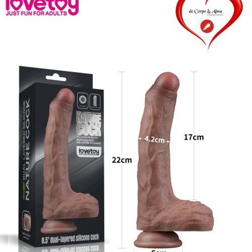 LOVETOY® – NATURE COCK JOHNNY (8,5"dual density) - Image 9