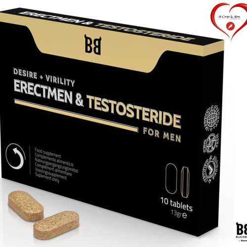 BLACK BULL by SPARTAN® – ERECTMEN & TESTOSTERIDE for men - Image 1