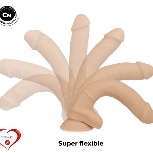 COCK MILLER® – DOUBLE DENSITY FLEXIBLE DILDO (19,5cm) - Image 2