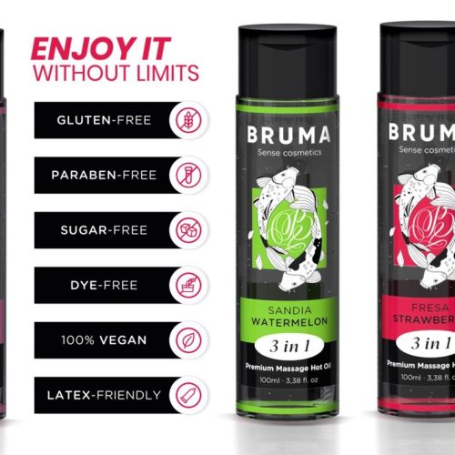 BRUMA® – PREMIUM 3in1 MASSAGE OIL - Image 1