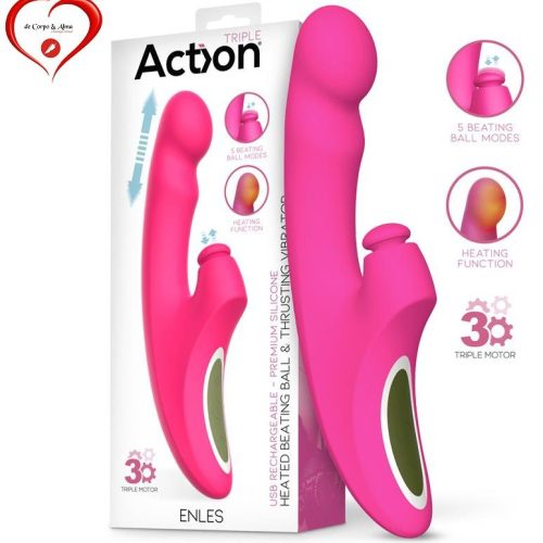 ACTION® – ENLES HEATED BEAT BALL & THRUST BUNNY - Image 1