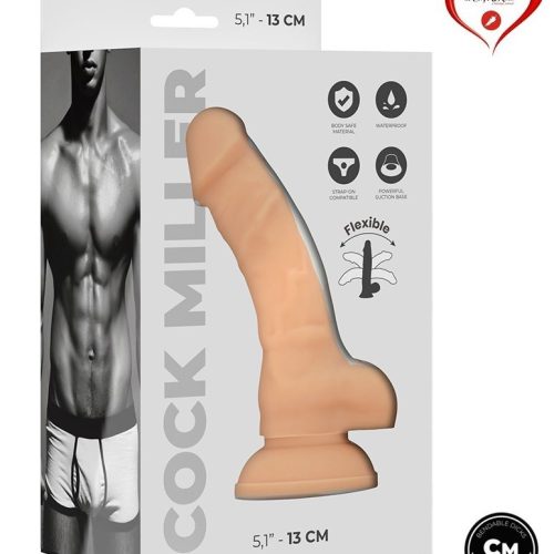 COCK MILLER® – DOUBLE DENSITY FLEXIBLE DILDO (13cm) - Image 2