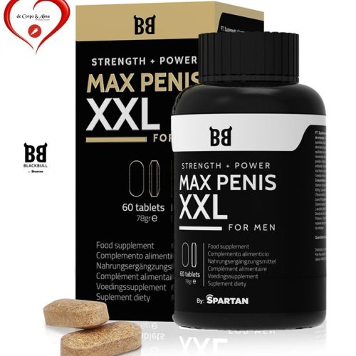 BLACK BULL by SPARTAN® – MAX PENIS XXL TABS - Image 1