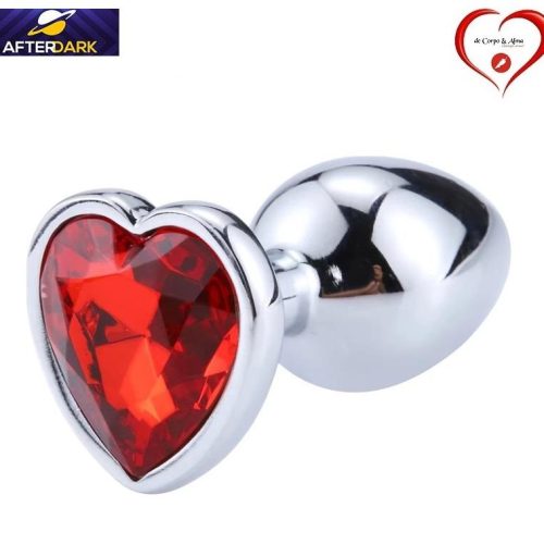 AFTERDARK® – METAL ANAL PLUG SCARLET HEART - Image 2