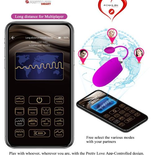 PRETTY LOVE® – ABNER SMARTPHONE REMOTE EGG - Image 3