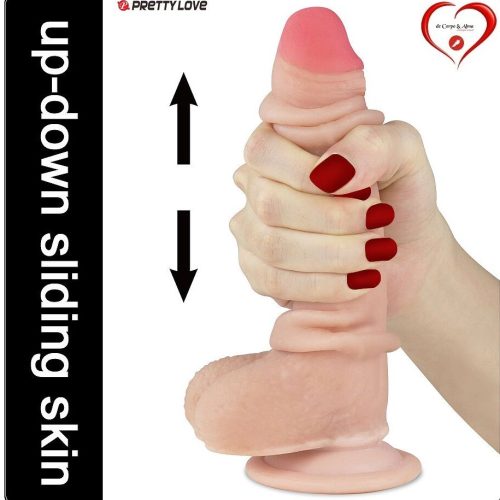 PRETTY LOVE® – SLIDING SKIN REALISTIC DILDO - Image 1