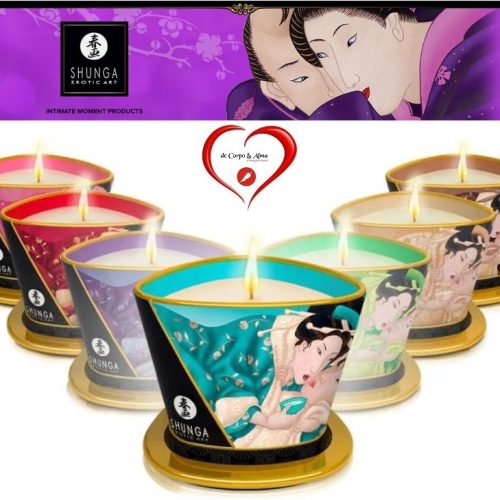 SHUNGA Erotic Art™® – MASSAGE CANDLE (maxi) - Image 1