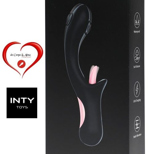 INTY® – DICE LICKING & TAPPING VIBRATOR BUNNY - Image 3