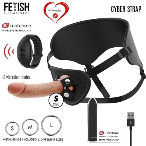 FETISH SUBMISSIVE® – CYBER STRAP w/ WATCHME® RC - Image 2