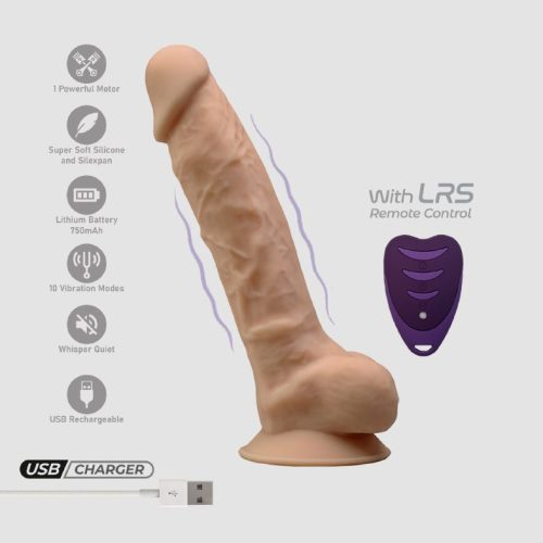 SILEXD® – THERMO REACTIVE 8" REALISTIC VIBRATOR - Image 1