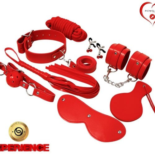 EXPERIENCE® – BDSM FETISH KIT (black & red editions) - Image 3