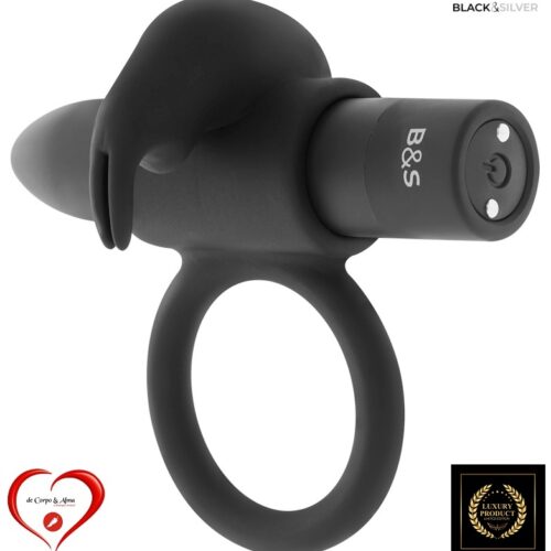 BLACK&SILVER® – BURTON VIBRATING COCK RING - Image 3