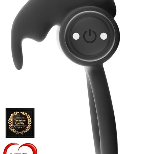 BLACK&SILVER® – BURTON VIBRATING COCK RING - Image 4