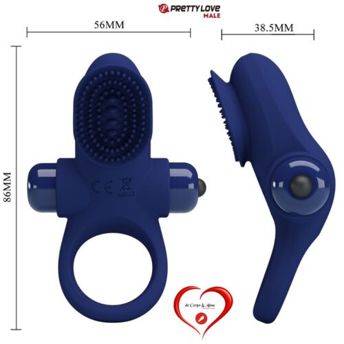 PRETTY LOVE® – PALLE VIBRATING COCK RING - Image 5