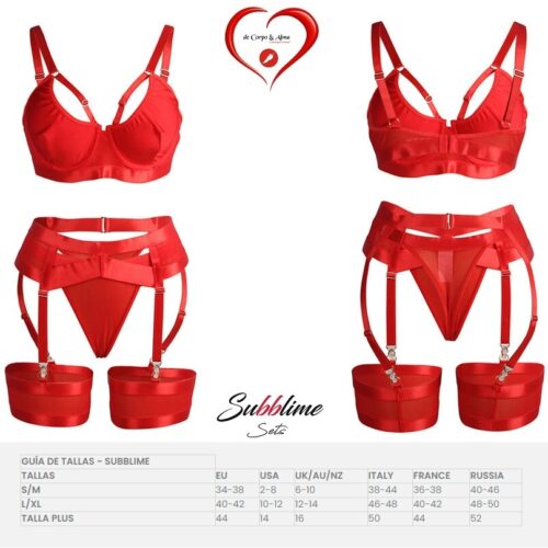 SUBBLIME®™ – CONJUNTO 9552(VERMELHO) - Image 3