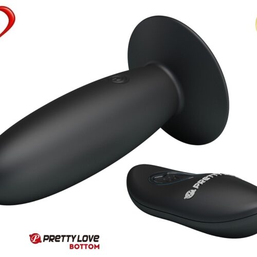 PRETTY LOVE® – PLUG ANAL c/ CR WIRELESS (preto) - Image 3