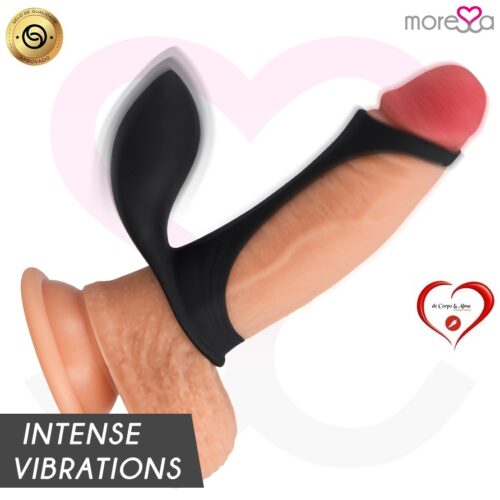 MORESSA® – BRANDON STIMULATING COCK RING & SLEEVE - Image 5