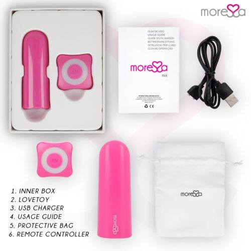 MORESSA® – NIX SUPER BULLET VIBE w/ RC - Image 3