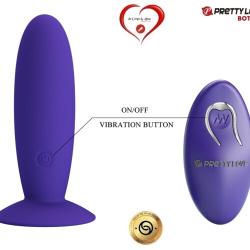 PRETTY LOVE® – PLUG ANAL c/ CR WIRELESS (roxo) - Image 4