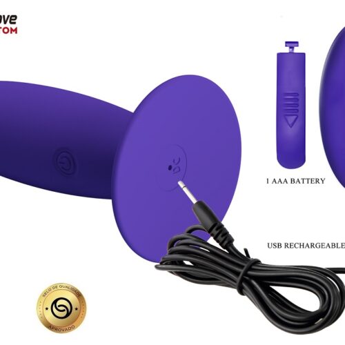 PRETTY LOVE® – PLUG ANAL c/ CR WIRELESS (roxo) - Image 5