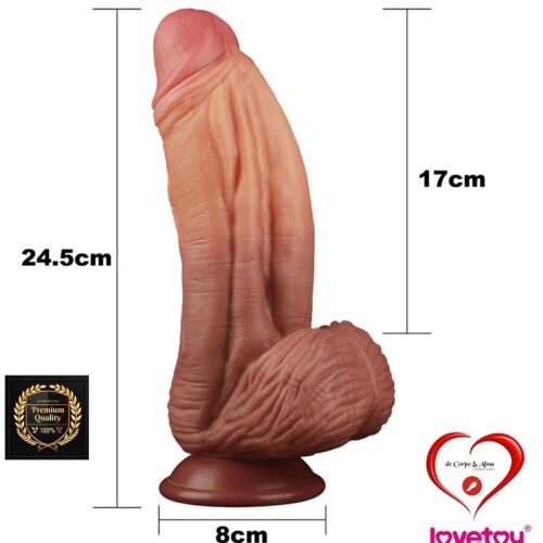 LOVETOY® – NATURE COCK XXL-KING (10"dual density) - Image 8